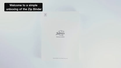 Pastel Series - Zip Binder 9 Pockets